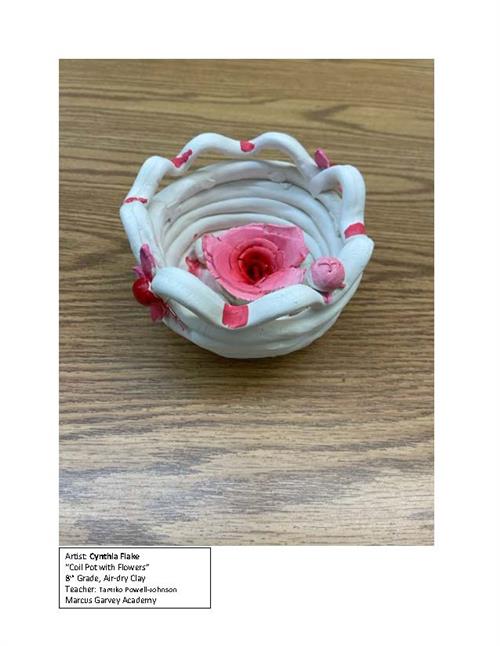 Pink and White Pottery